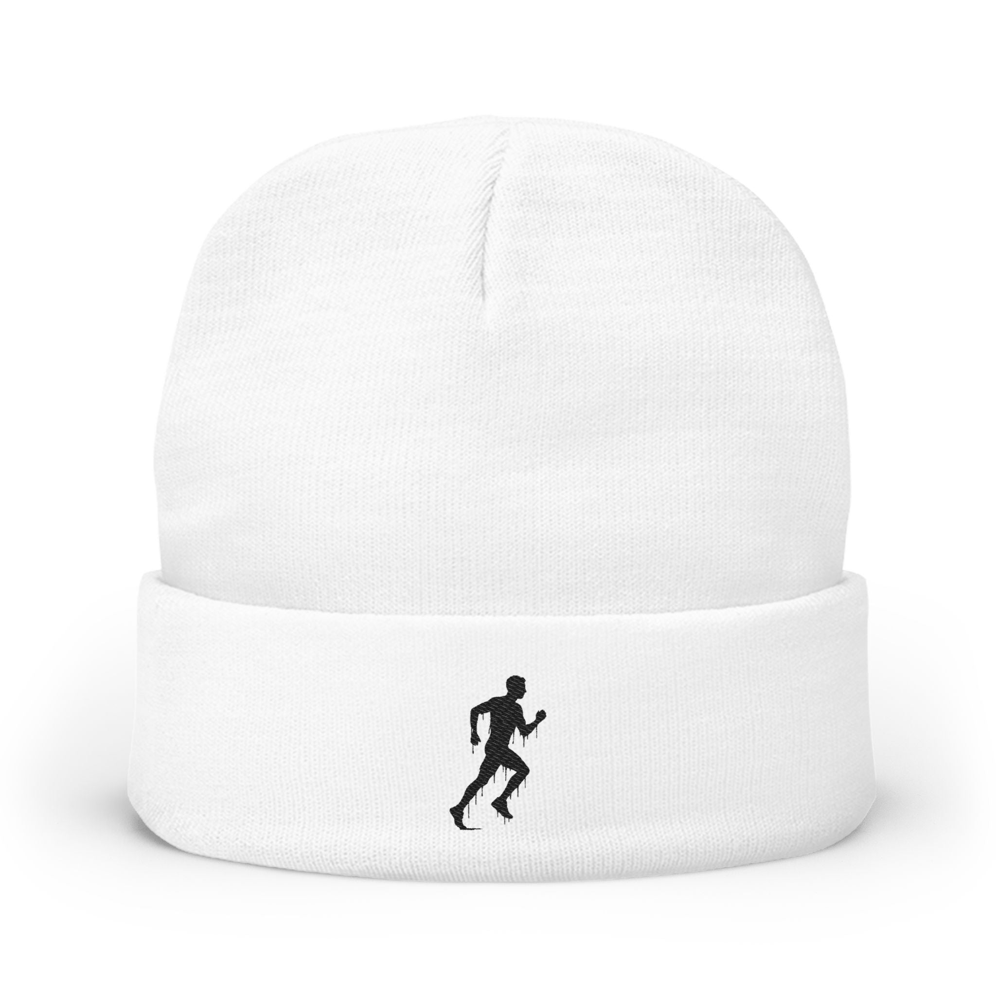Light Beanie (Embroidered Hat) - Winter Fashion, Unstoppable, Unique Gift - Made for the Committed