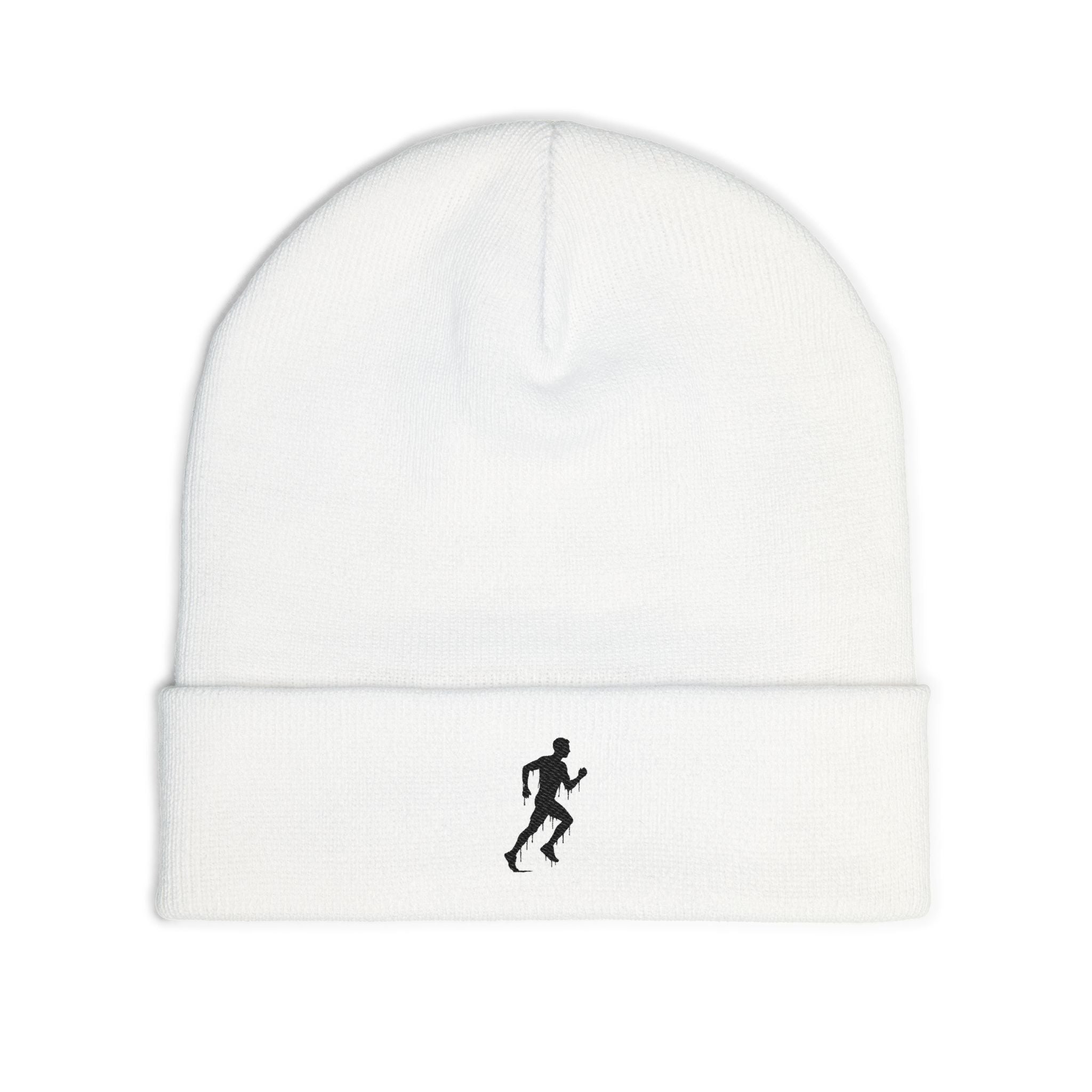 Light Beanie (Embroidered Hat) - Winter Fashion, Unstoppable, Unique Gift - Made for the Committed